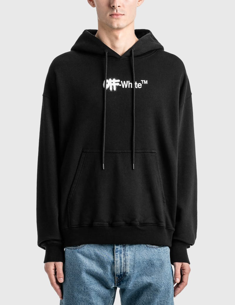 Off-White™ - Spray Helvetica Skate Hoodie | HBX - Globally Curated