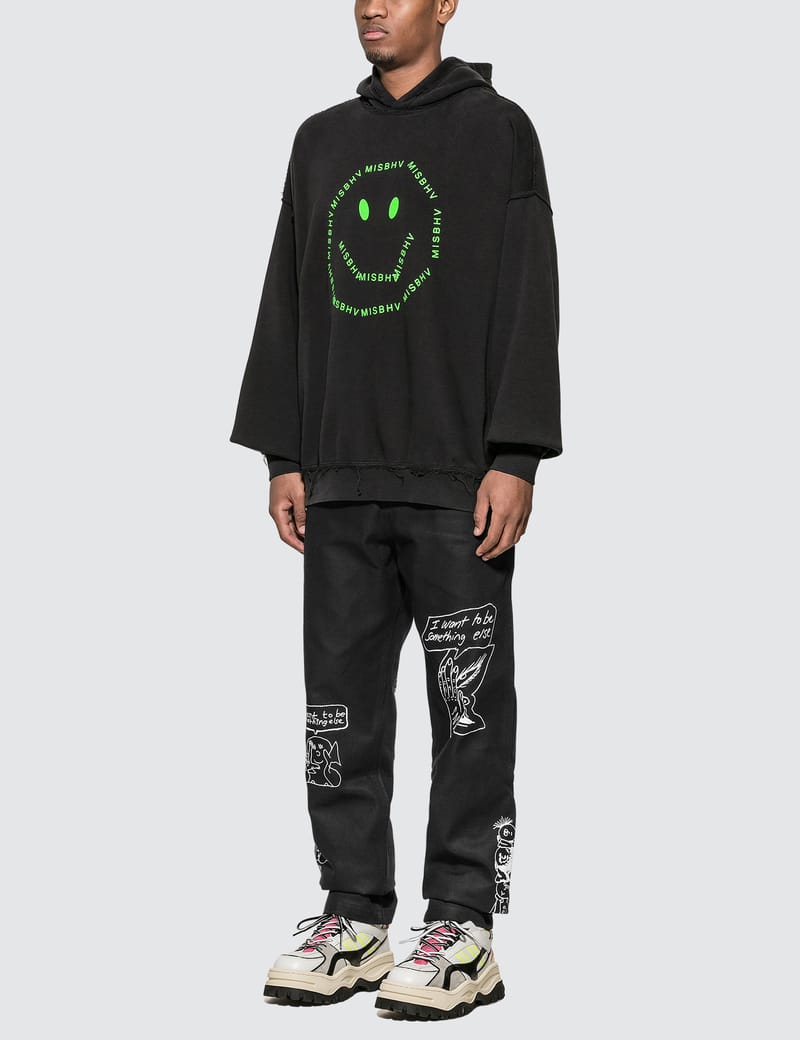 Misbhv face outlet hoodie