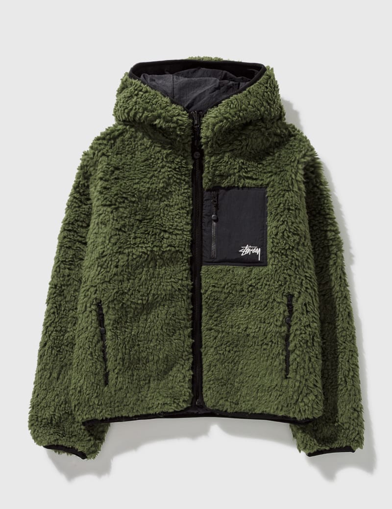 トップス sculptor Racing Sherpa Jacket Green - トップス