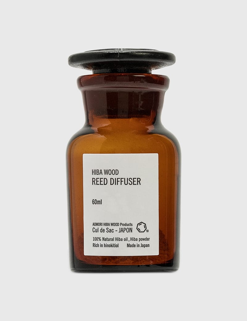 カルデサック　フィードディフューザー/HIBA WOOD Cul de Sac - Japon Hiba Wood Reed Diffuser | HBX