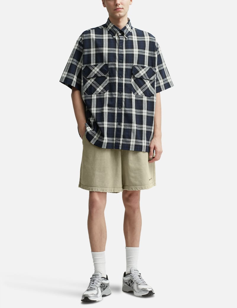 Grocery - Grocery ST-011 Oversized Check Short Sleeves Shirt | HBX
