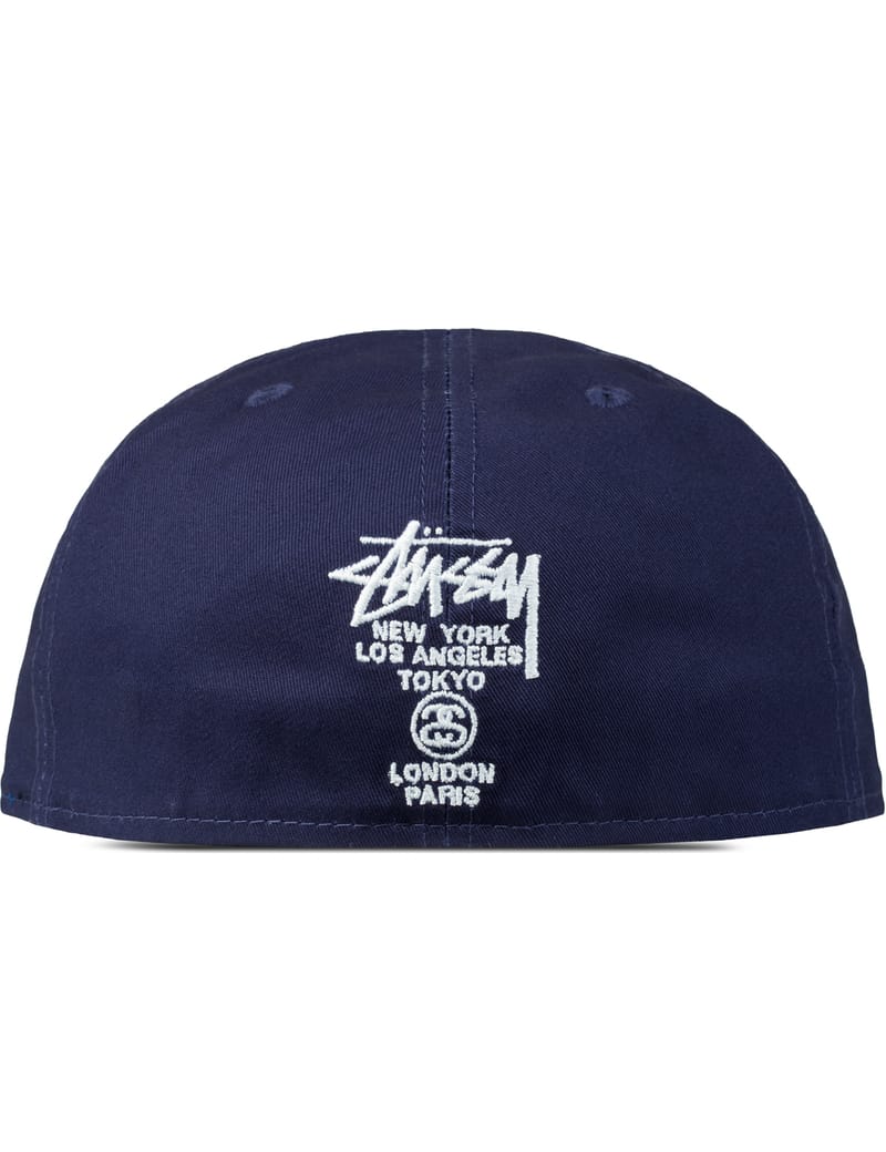 Stüssy - Navy Ss Link Fa15 New Era Cap | HBX - HYPEBEAST 為您搜羅