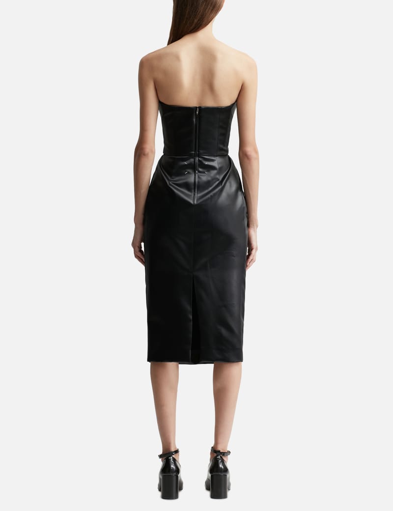 ワンピース Maison Margiela Contrast stitching corset dress Maison Margiela Stitching Corset Dress Adjustable Straps In