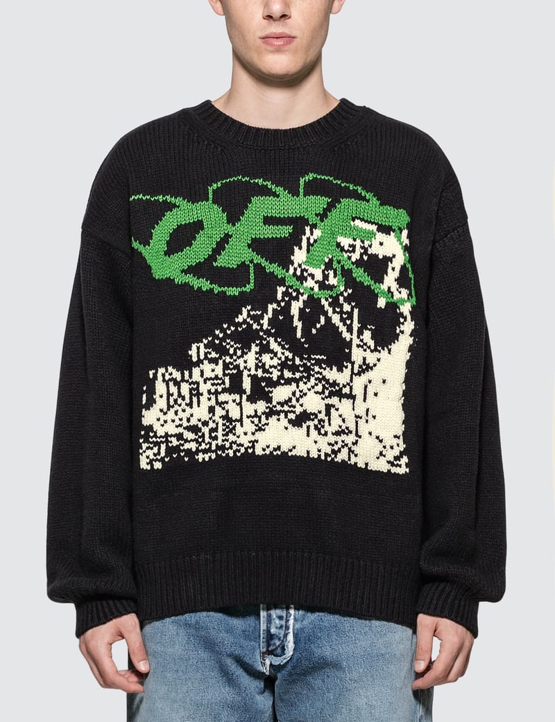 OFF WHITE  Knit  Sweater