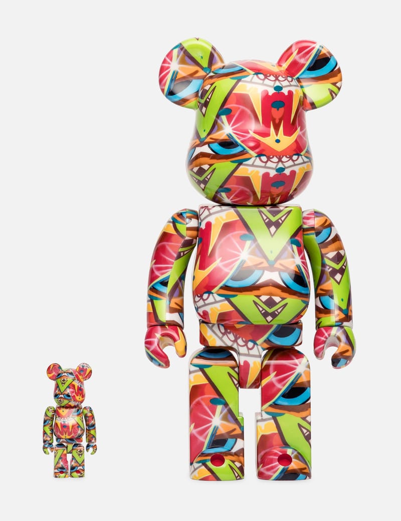 MEDICOM TOY - BE@RBRICK ANDY WARHOL Camo 100％ &amp; 400％ BE@RBRICK Andy Warhol Camo Ver. 100% & 400%: MEDICOM TOY