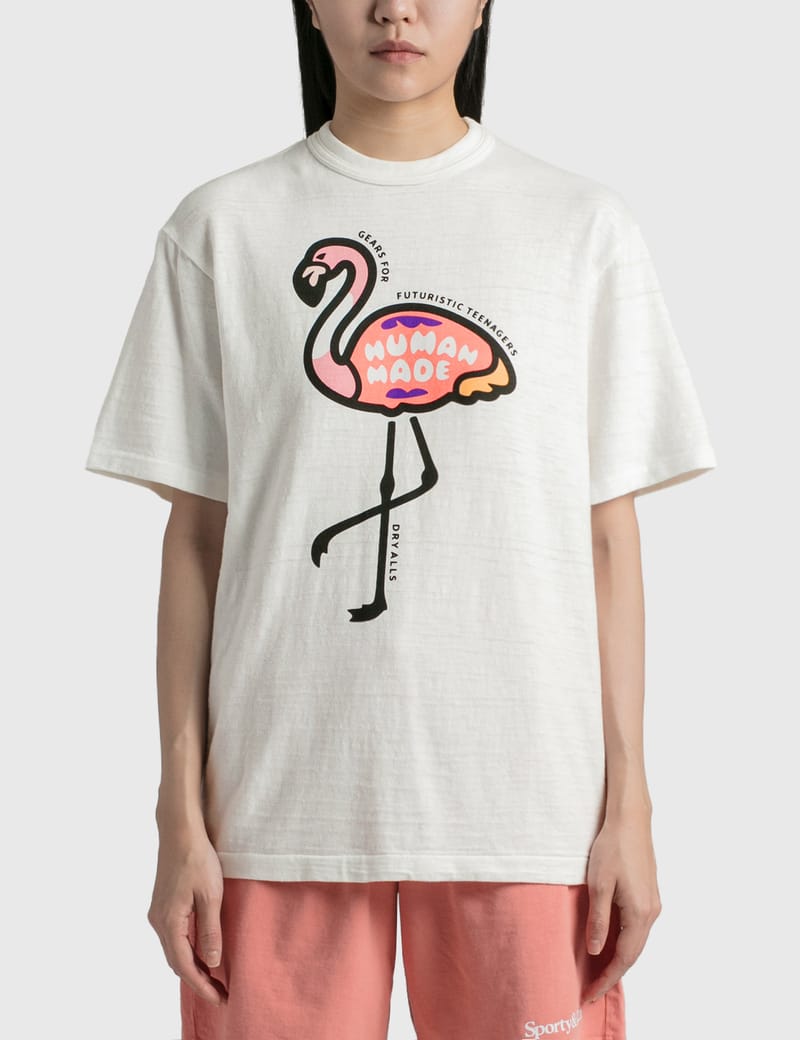 Human Made - Flamingo T-shirt | HBX - Globally Curated Fashion and