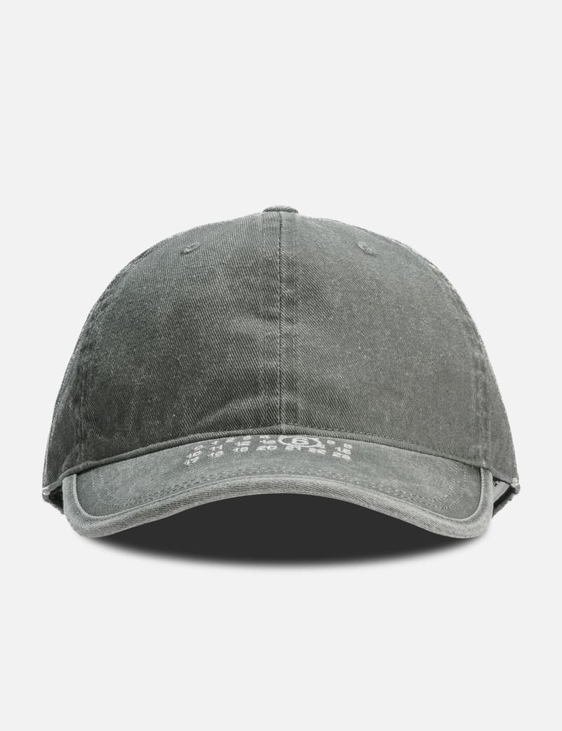 MM6 Maison Margiela Washable Cotton Label Cap - 個性を引き立てる