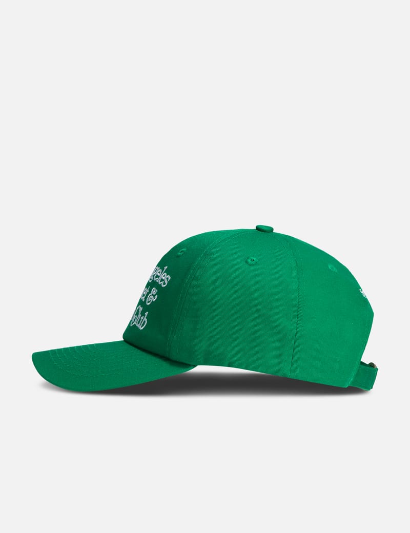 キャップ SPORTY & RICH LA RACQUET CLUB HAT GREEN Buy SPORTY & RICH men green 'la racquet' cap for $48 online