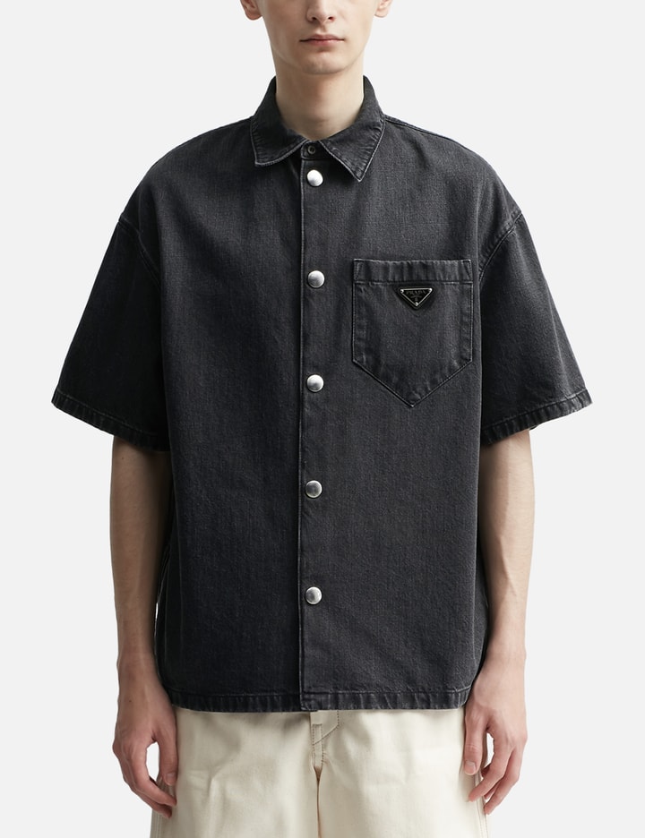 Prada - Denim Shirt | HBX - Globally Curated Fashion and Lifestyle by ...