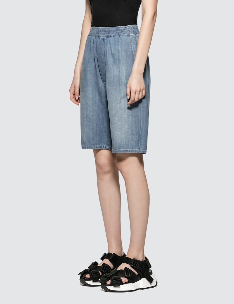 MM6 Maison Margiela - Denim Shorts | HBX - Globally Curated