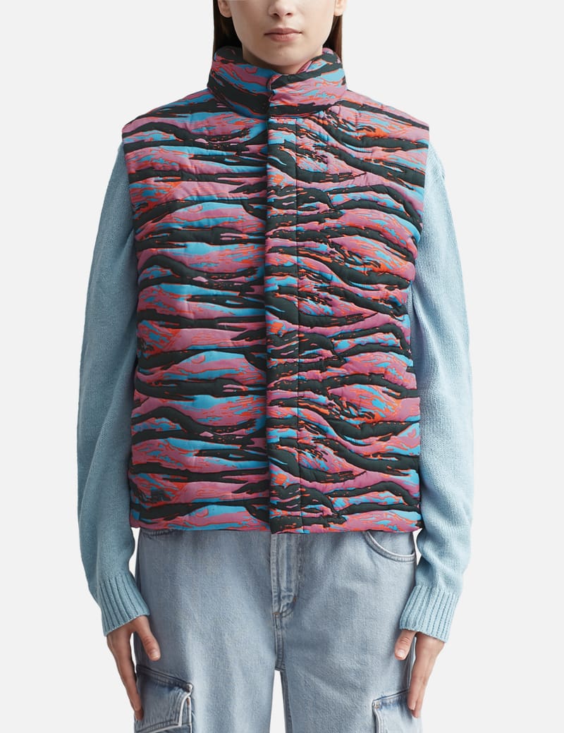 ERL - Unisex Printed Quilted Puffer Vest | HBX - Globally Curated