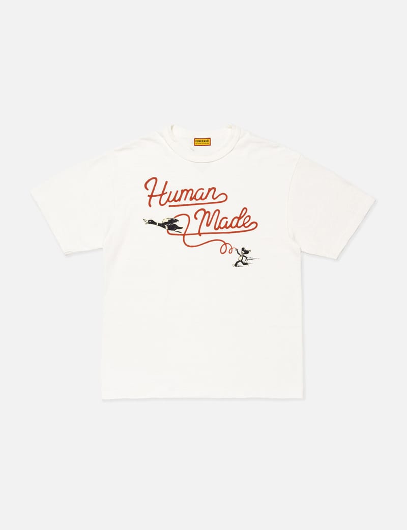 トップス HUMAN MADE Graphic T-Shirt WHITE T-shirts HUMAN MADE Graphic T-Shirt White | Footshop