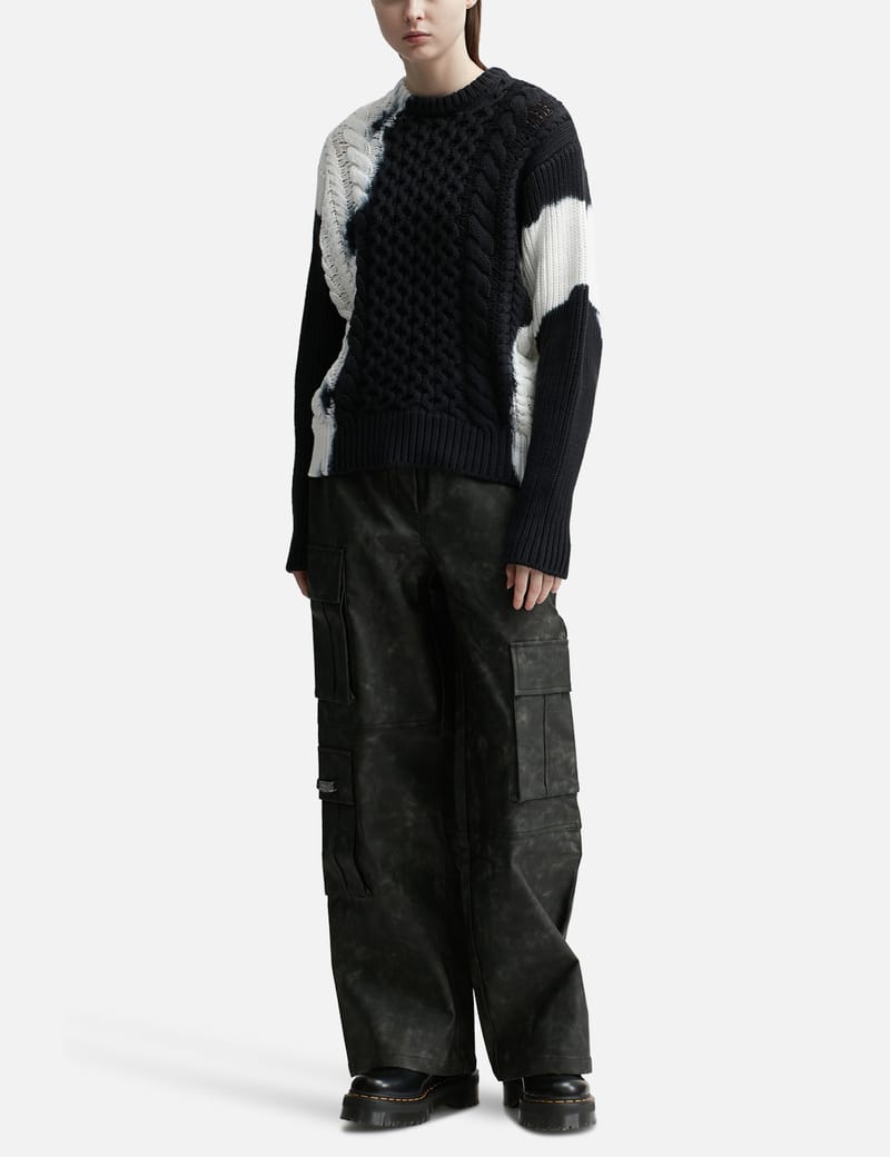 Stüssy - Tie Dye Fisherman Sweater | HBX - Globally Curated