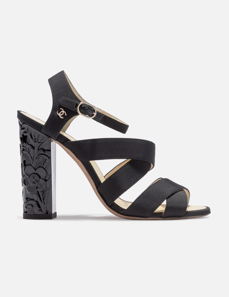 Chanel high 2025 heel sandals