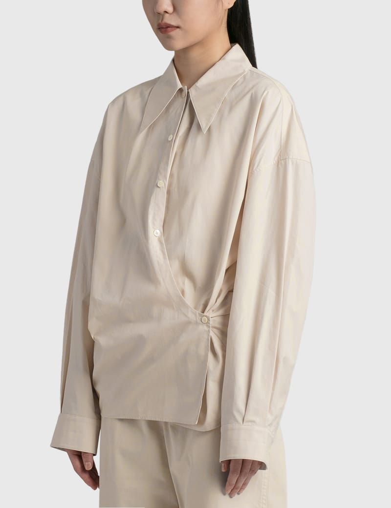 Lemaire - TWISTED SHIRT | HBX - Globally Curated Fashion and