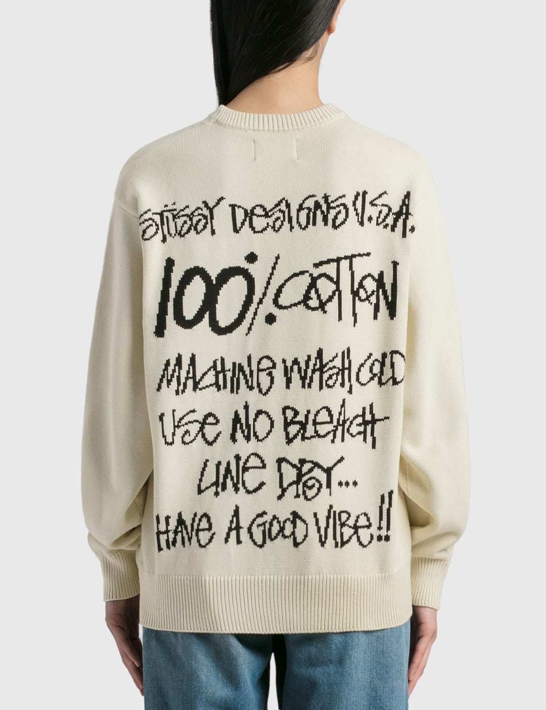 Stüssy - CARE LABEL SWEATER | HBX - Globally Curated Fashion