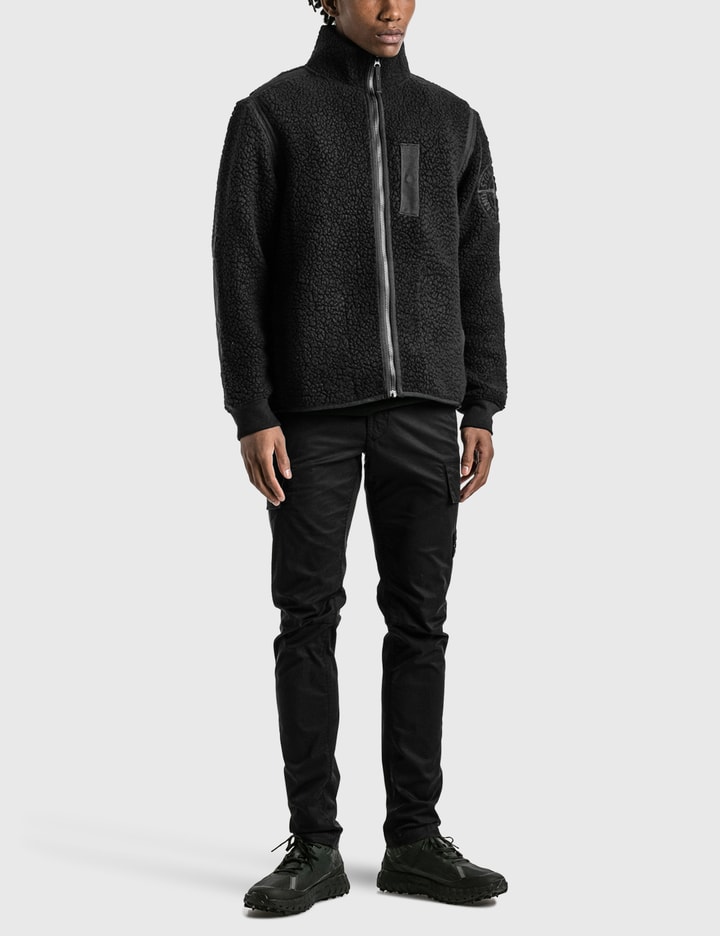 Stone Island - FLEECE JACKET | HBX - Globally Curated Fashion and ...