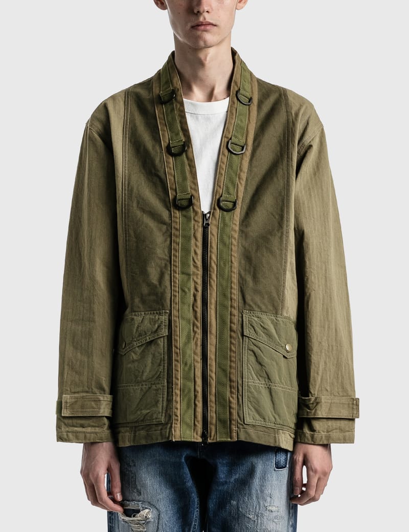 FDMTL - Military Haori Jacket | HBX - Globally Curated FDMTL - Military Haori Jacket | HBX - Globally Curated