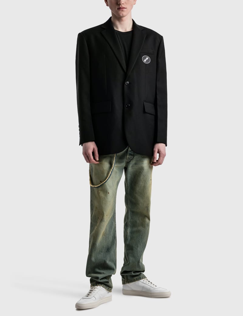 We11done - オーバーサイズ スーツ ロゴ ブレザー | HBX