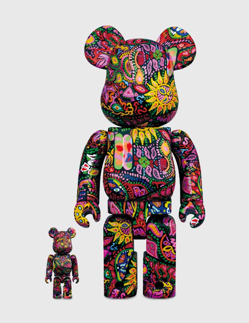 Medicom Toy - Be@rbrick Psychedelic Paisley 100% & 400% | HBX