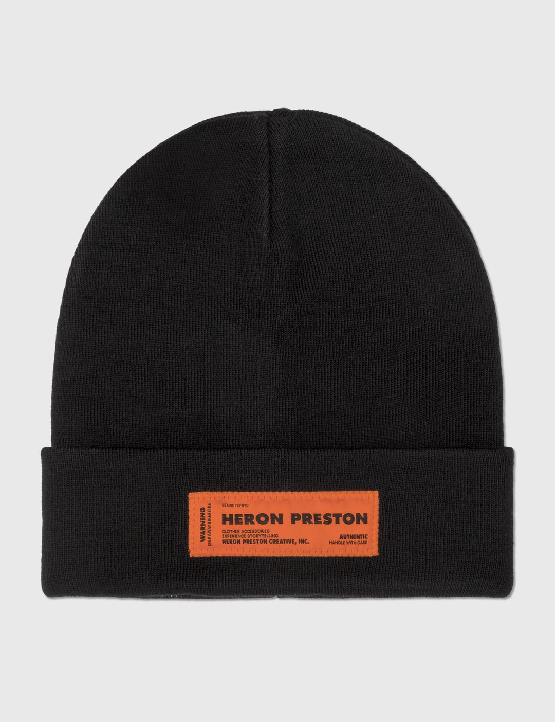HERON PRESTON® - Logo Patch Beanie | HBX - Globally Curated Fashion and ...