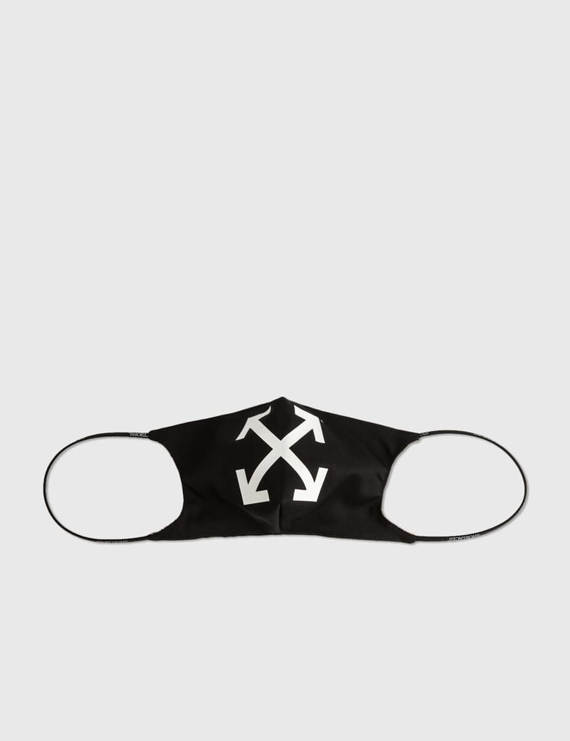 マスク Off-White 'Arrows simple' mask OFF-WHITE Arrows Over The Head Face Mask Black/White size L