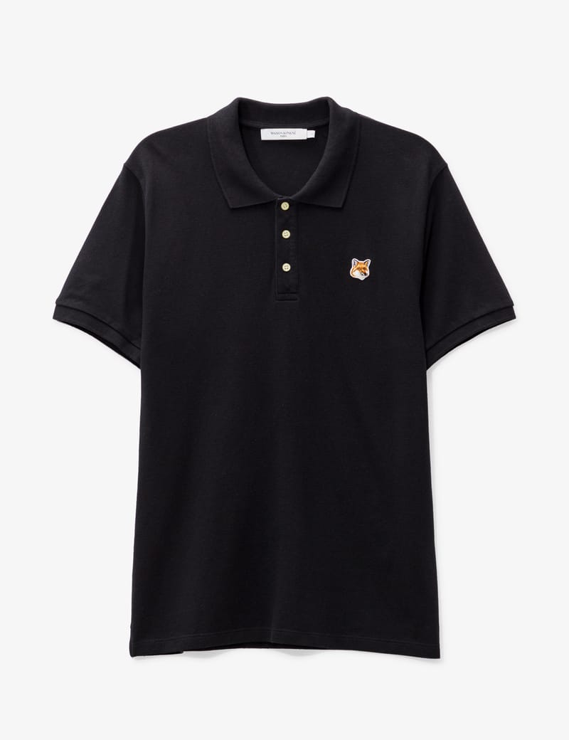 Maison Kitsuné - Fox Head Patch Classic Polo Shirt | HBX