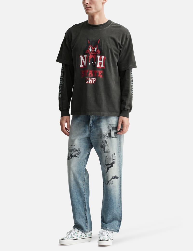 NEIGHBORHOOD NEIGHBORHOOD x OOTD Washed DP Basic Denim Pants