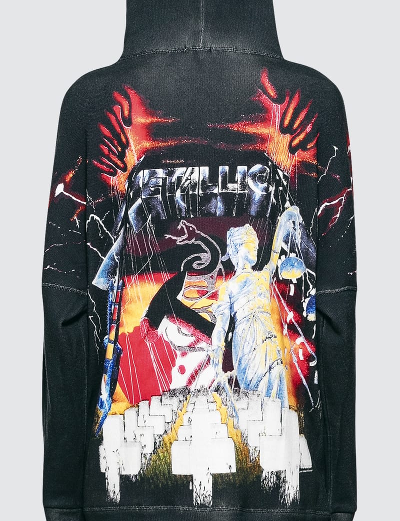 R13 Metallica Hoodie HBX Globally Curated Fashion and