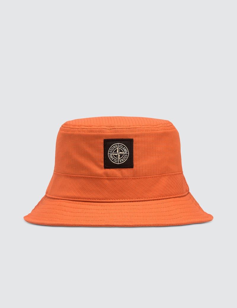 Stone Island - Reflective Weave Ripstop Bucket Hat | HBX