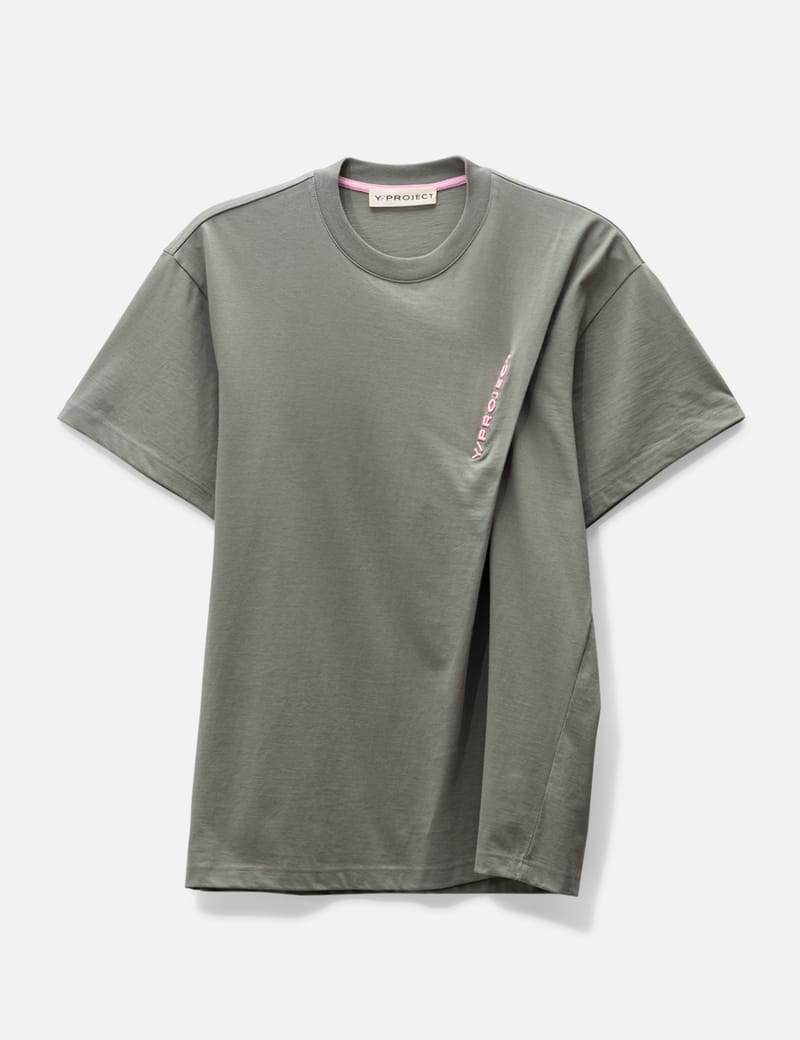 Y/PROJECT - CLASSIC PINCHED LOGO T-SHIRT | HBX - Globally Curated