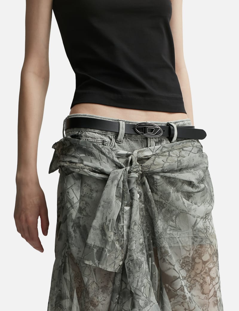 Diesel - OVAL D LOGO B-1DR 25 BELT | HBX - HYPEBEAST 為您