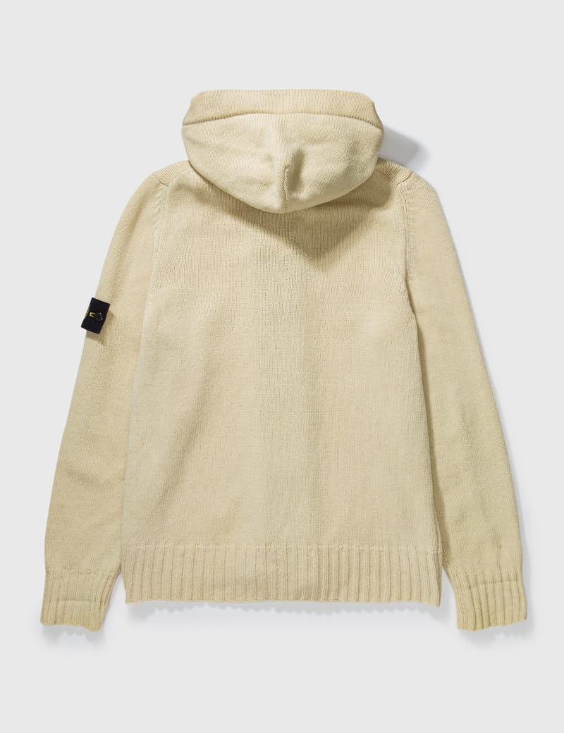 Stone Island - Stone Island Double Layer Hooded Cardigan | HBX