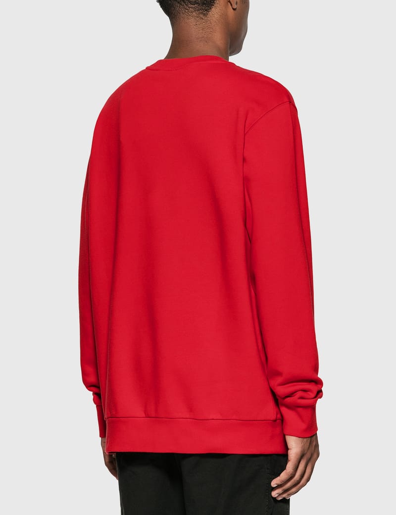 Palm Angels - Seoul Sprayed Logo Sweatshirt | HBX - Globally Palm Angels - Seoul Sprayed Logo Sweatshirt | HBX - Globally