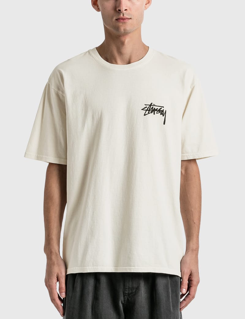 関税込★Stussy★Read EM' N' Weep Pigment T-Shirt★Natural Stüssy - READ EM' N' WEEP PIGMENT DYED T-SHIRT | HBX