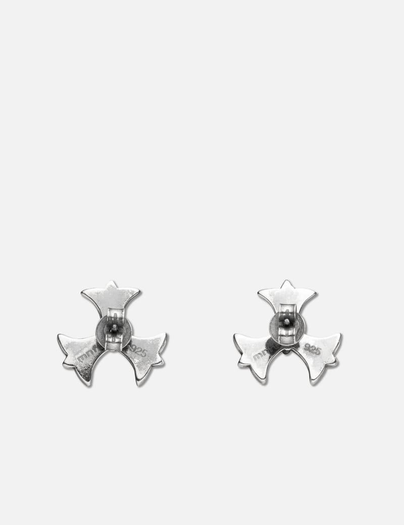Human Made - Heart Silver Earrings | HBX - Globally Curated