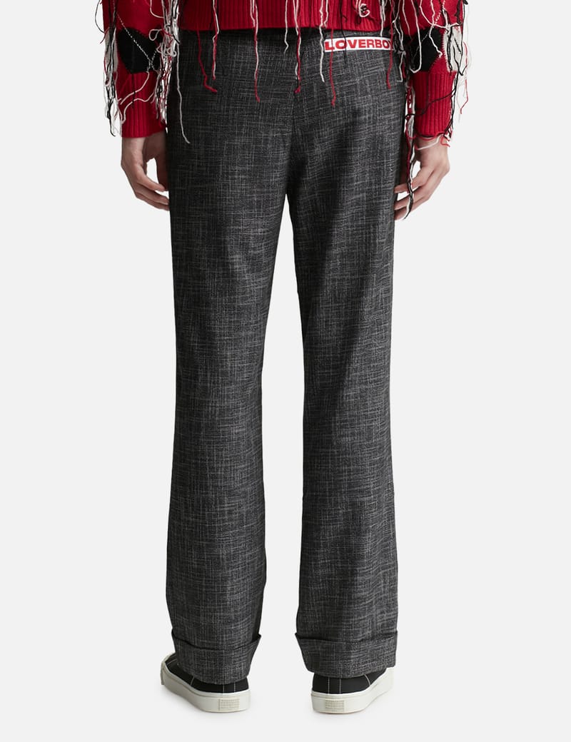 Charles Jeffrey Loverboy - Woven Straight Turn Up Trouser | HBX