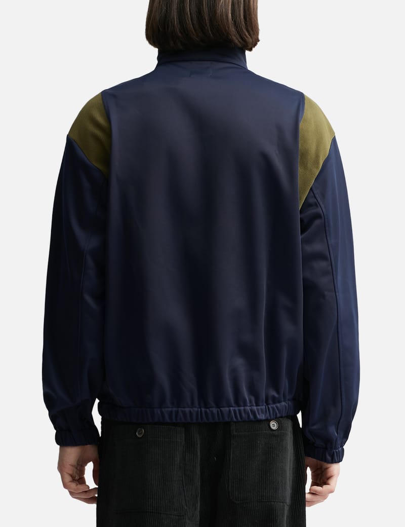 Brain Dead - ALONZO PANELED RIB TRACK JACKET | HBX