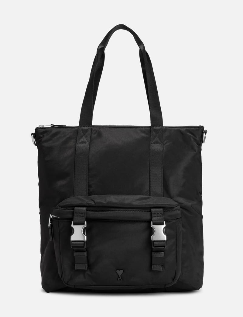 【関税込】AMI ブラック Ami de Coeur Hybrid トートバッグ Ami - AMI DE COEUR TOTE BAG | HBX - Globally Curated Fashion