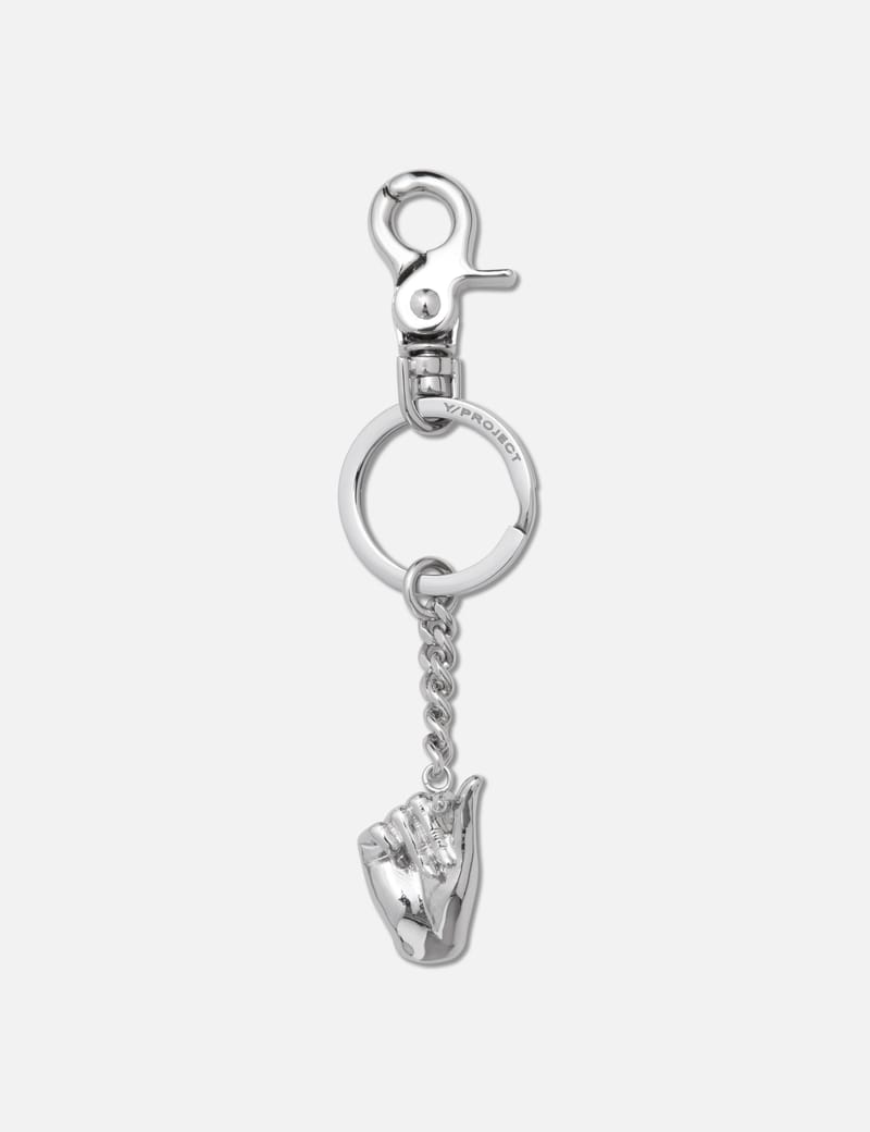 y/project mini finger heart キーホルダー Y/PROJECT - MINI FINGER HEART KEYRING | HBX - ハイプビースト