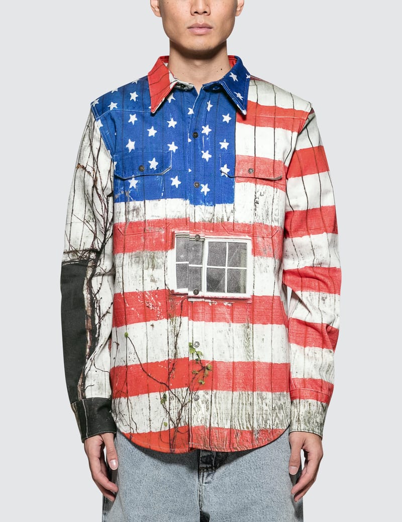 CALVIN KLEIN JEANS EST.1978 - Painted Barn Western Shirt | HBX - Globally  Curated Fashion and Lifestyle by Hypebeast