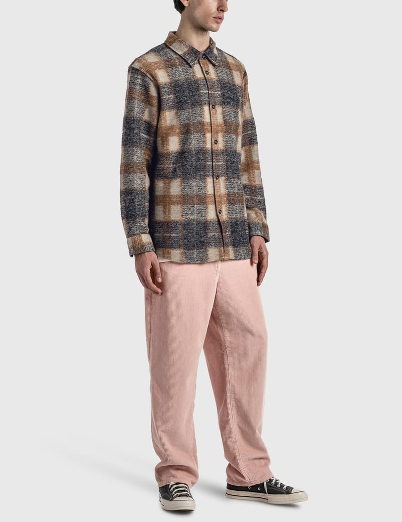 Stüssy - Plaid Knit Shirt | HBX - Globally Curated Fashion and