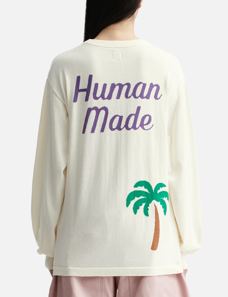 Human Made - FLAMINGO KNIT SWEATER | HBX - Globally Curated