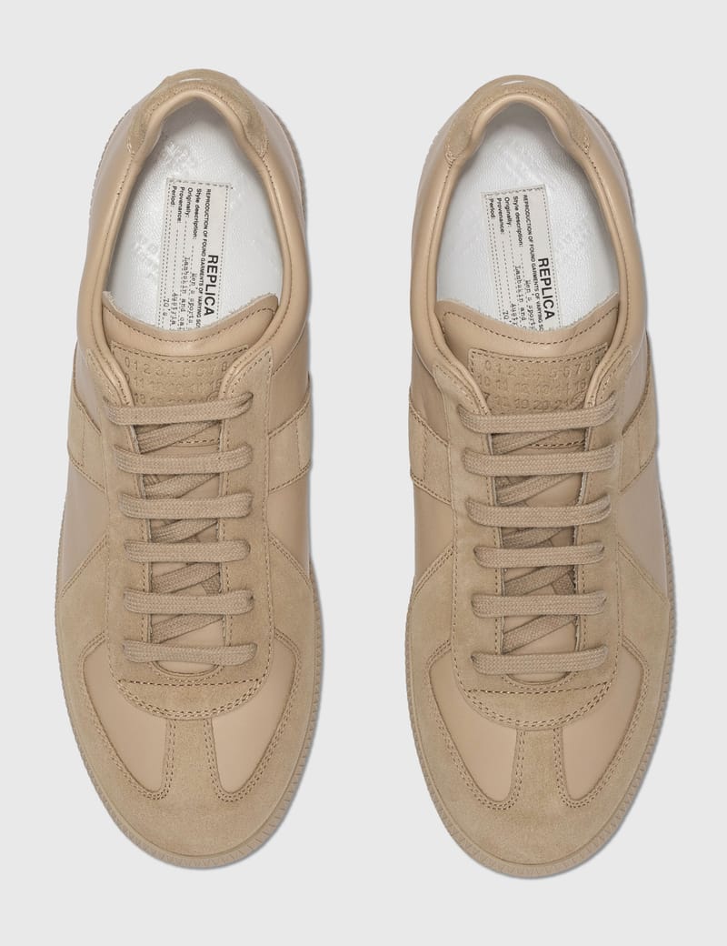 スニーカー Maison Margiela Maison Margiela Sneakers Beige Maison Margiela Replica Sneakers - Beige – Kith