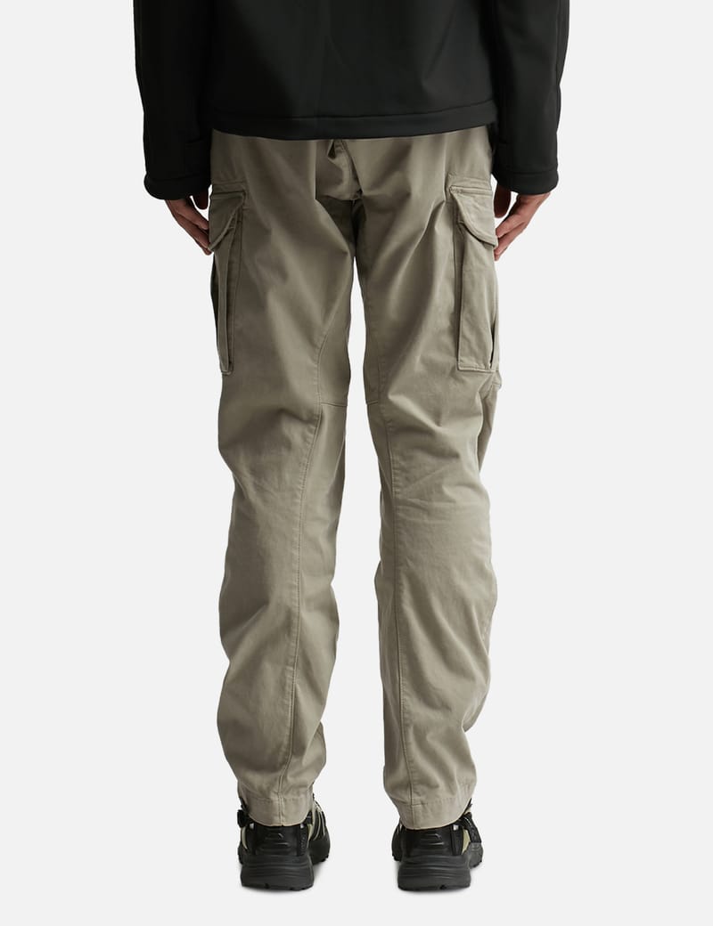 STRETCH SATEEN CARGO PANTS