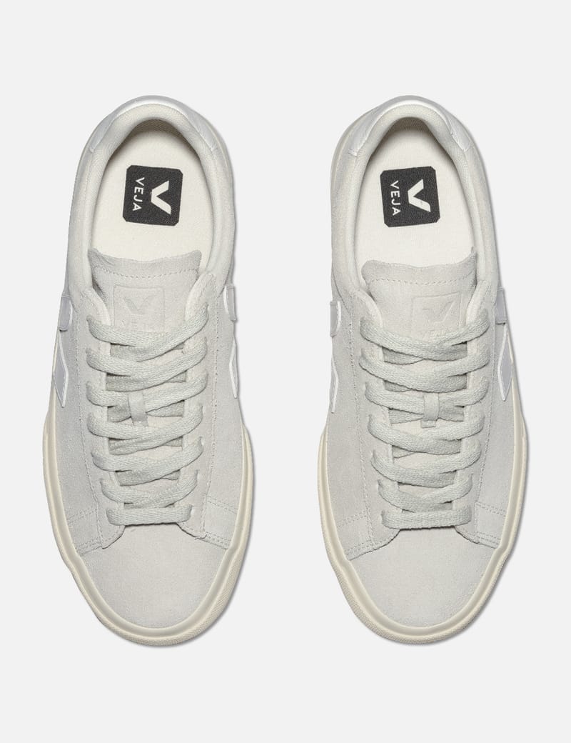 【VEJA】 CAMPO Ex-White Natural-Suede Veja Campo Sneaker - Extra White Natural | Casual Sneakers