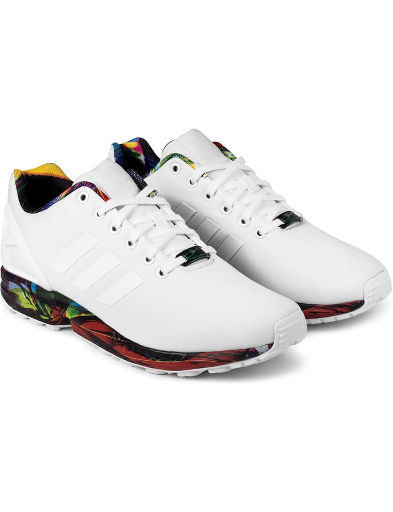adidas Originals - White AF6325 ZX FLUX Sneakers | HBX