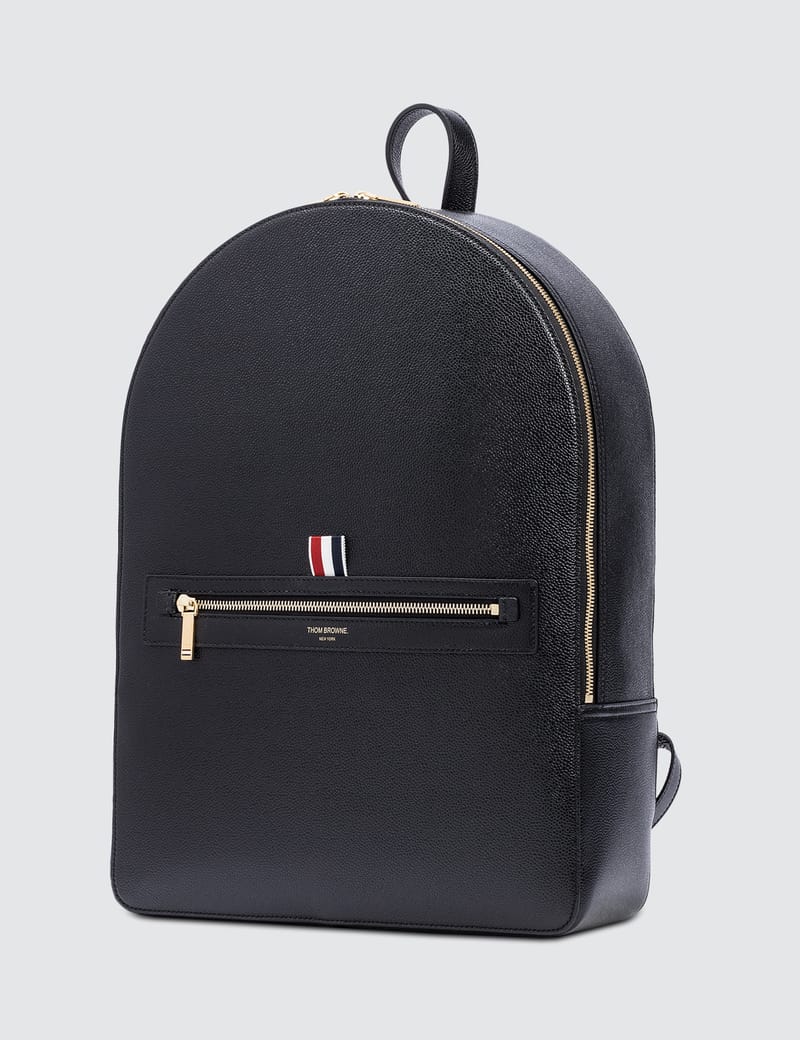 トム ブラウン - Pebble Grain Leather Backpack | HBX - ハイプ