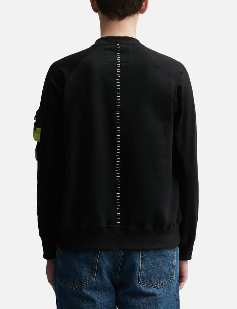 Space Available - SA X WHR Upcycled Patch Sweatshirt | HBX