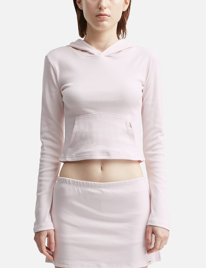 GLOWNY G BOXY ZIP UP ジップアップパーカー ストライプ Glowny - G BOXY ZIP UP | HBX - Globally Curated Fashion and
